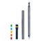 Makerflo Mechanical Pencil Lead Refill 0.7mm set (12 Pcs) 24 Refills Per Tube, Break Resistant School Supplies, Art Drawing Pencil Refills for Kids Classrooms Teachers Homeschool & Office